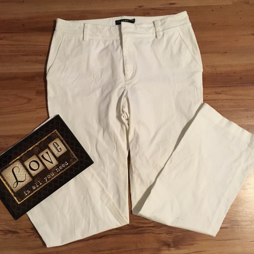 Lauren Ralph Lauren women’s size 10 pants white